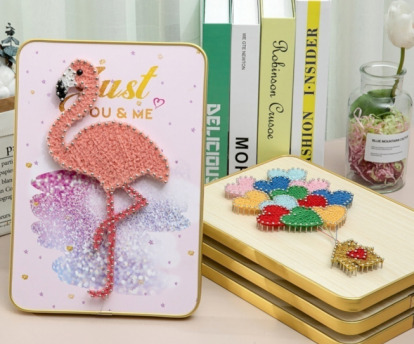 009100 Set creatie String Art 21*30