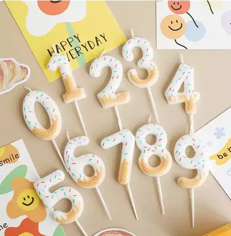 009224 Lumanare cifra 5