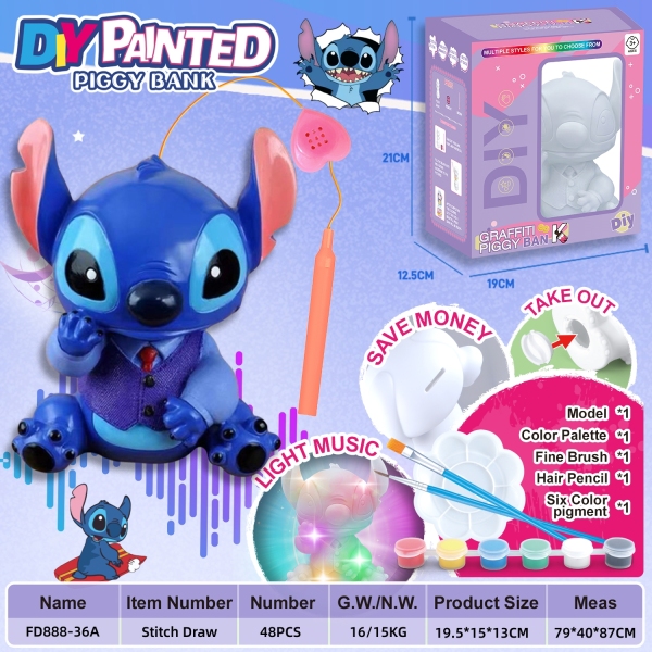 008961 Set creatie - Pusculita cu muzica si lumina