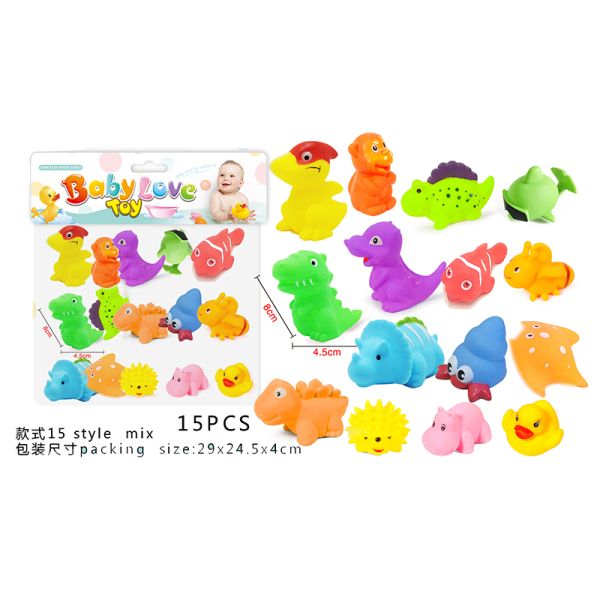 009475 Set jucarii pentru baie 15buc