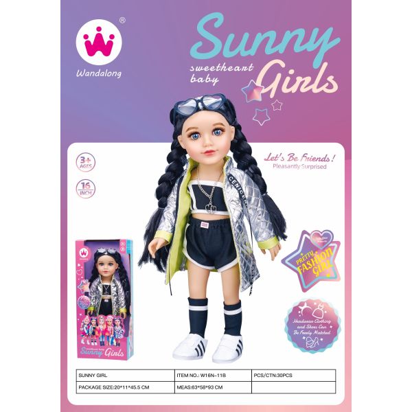 008887 Papusa vinil 40cm