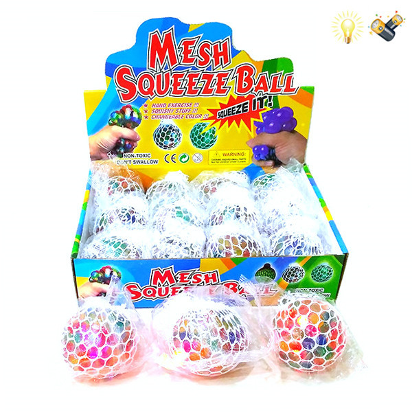 009404 Jucarie antistres cu lumina 6cm (12buc)