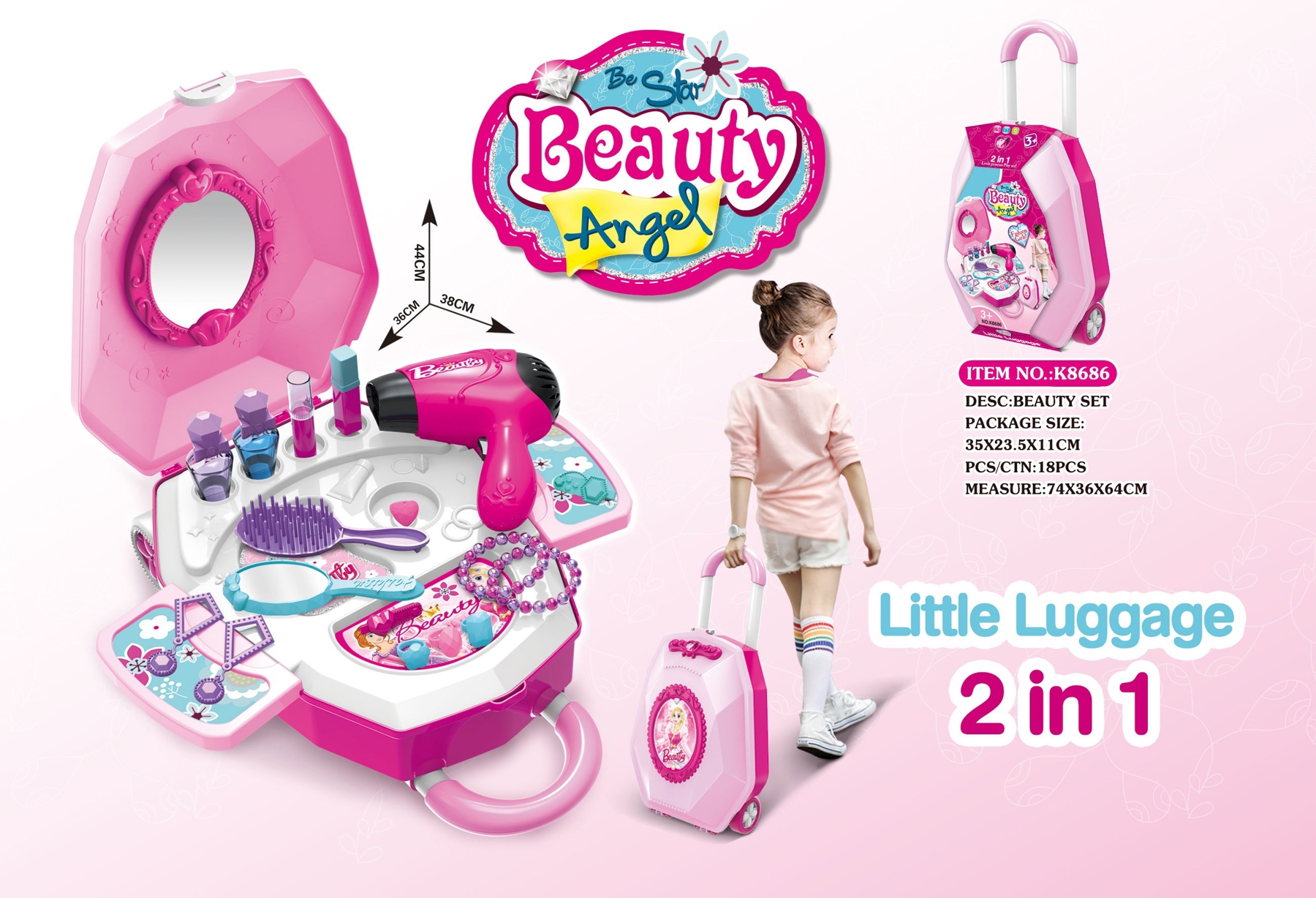 009901 Set frumusete in valiza