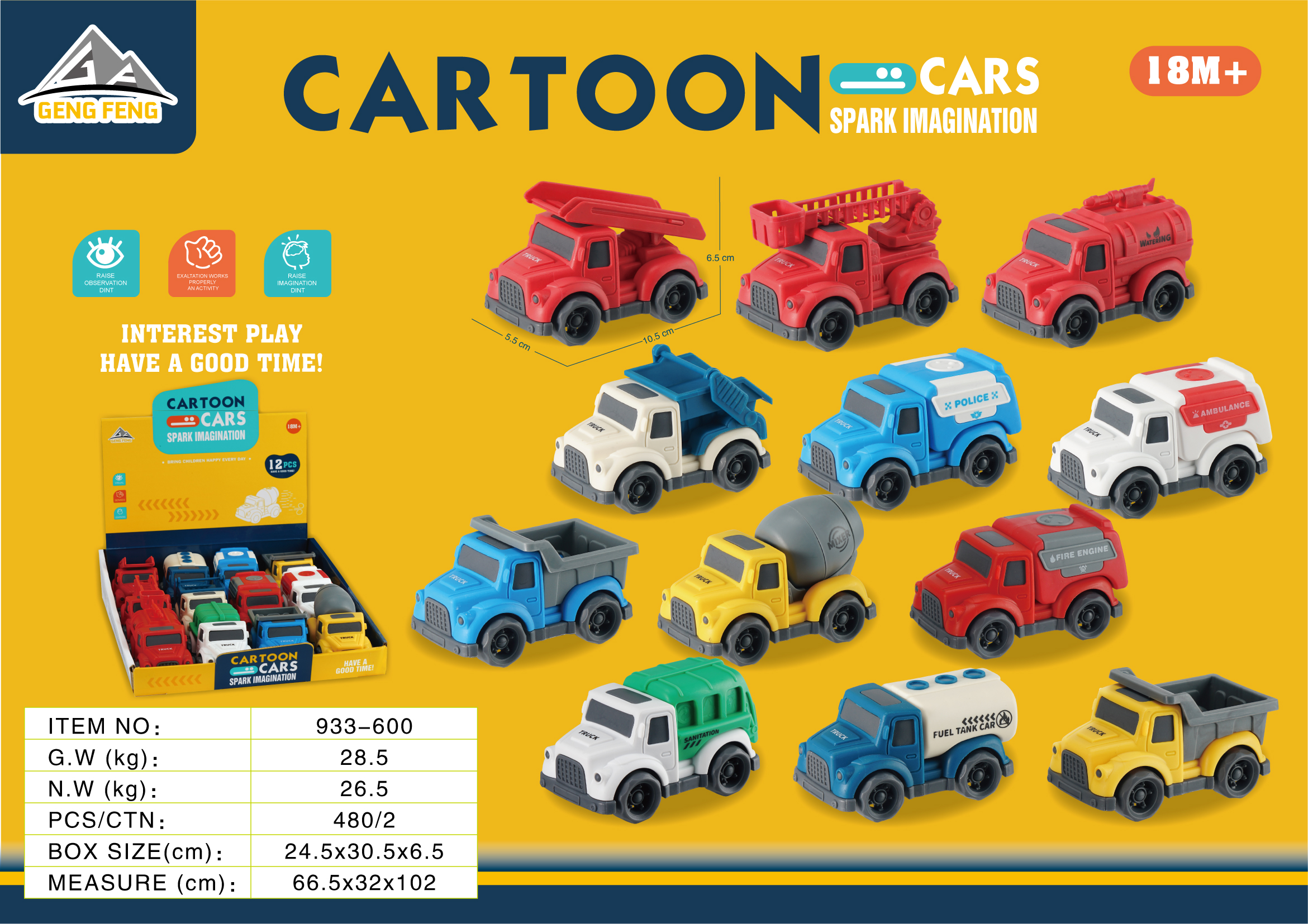 009964 Masina (12buc)