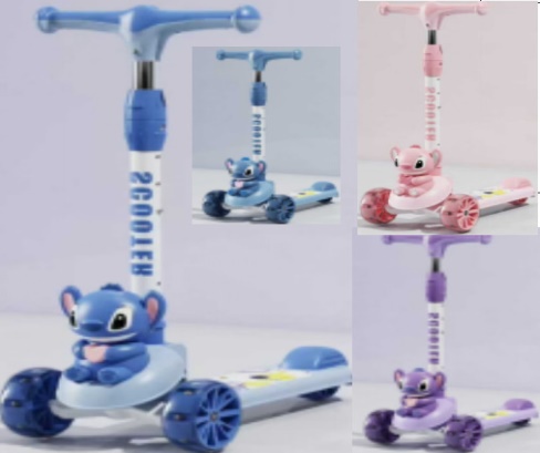 009781 Trotineta 2in1 cu muzica si lumina