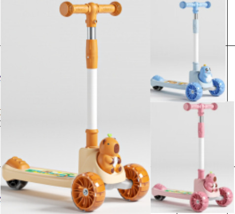 009784 Trotineta cu muzica si lumina