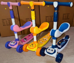 009785 Trotineta 2in1 cu muzica si lumina