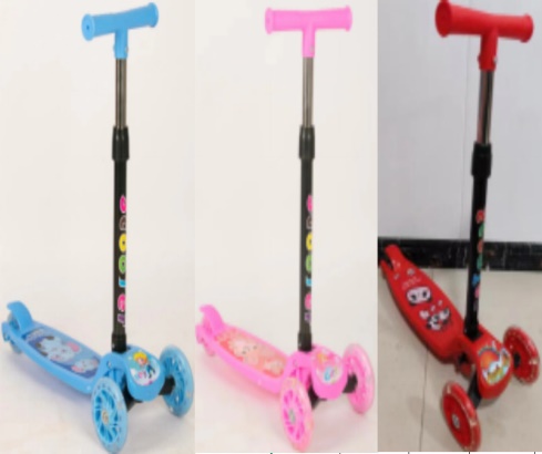 009786 Trotineta cu lumina