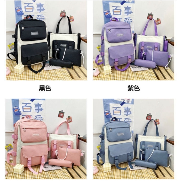 007313 Set rucsac 4in1