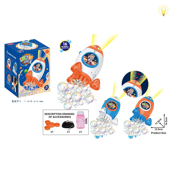 009952 Aparat pentru bule de sapun cu lumina