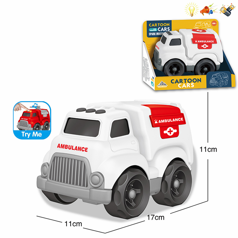 009972 Masina Ambulanta cu sunete si lumina