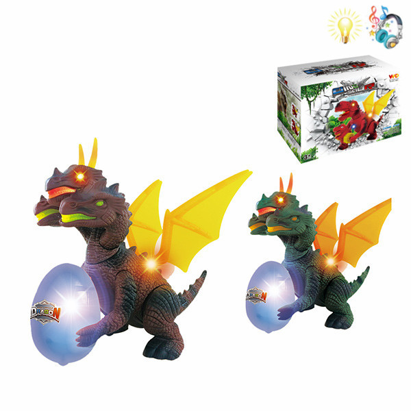 001133 Dinozaur cu muzica si lumini