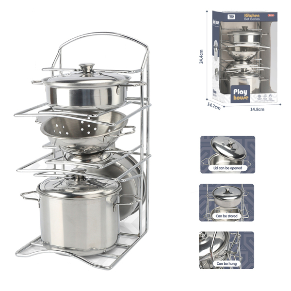 006972 Set vesela din metal