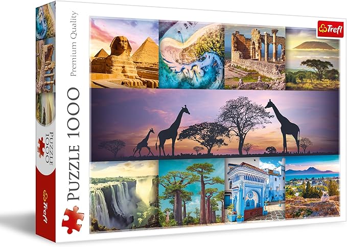 007800 Puzzle 1000 "Colaj Africa"