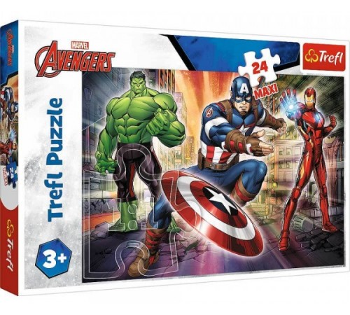 000748 Puzzle 24 Maxi"Avengers"