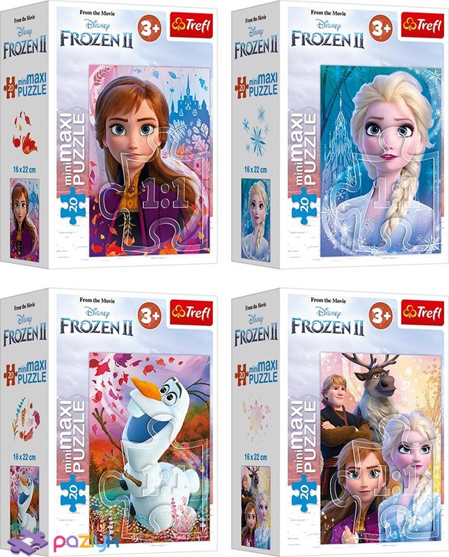 000756  Puzzle miniMaxi "Frozen2"