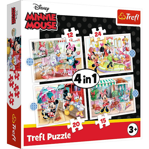 000758 Puzzle 4in1 "Minnie"