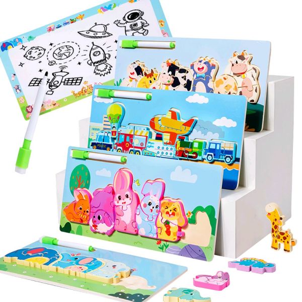 007144 Sorter 2in1 din lemn