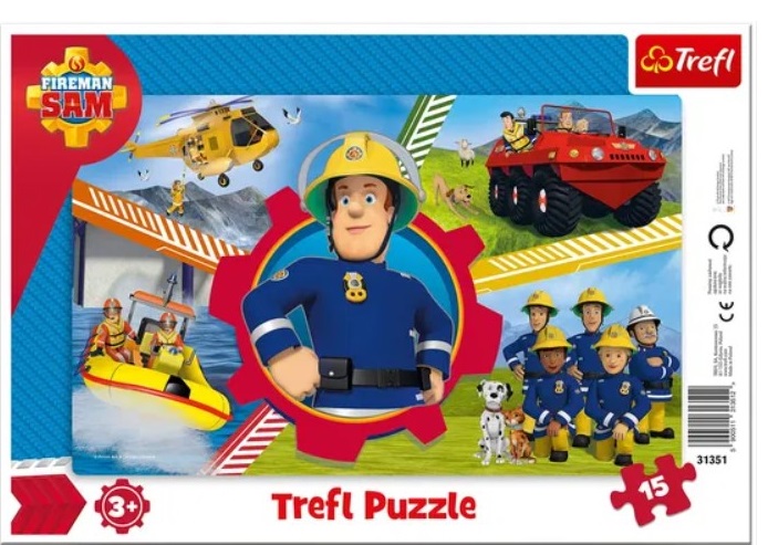009250 Puzzle 15 "Fireman Sam's Day"