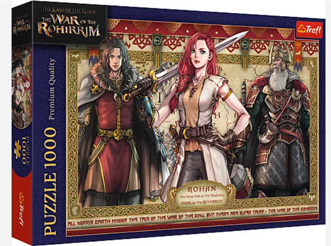 007812 Puzzle 1000 "Stăpânul Inelelor: Războiul Rohirrimului"