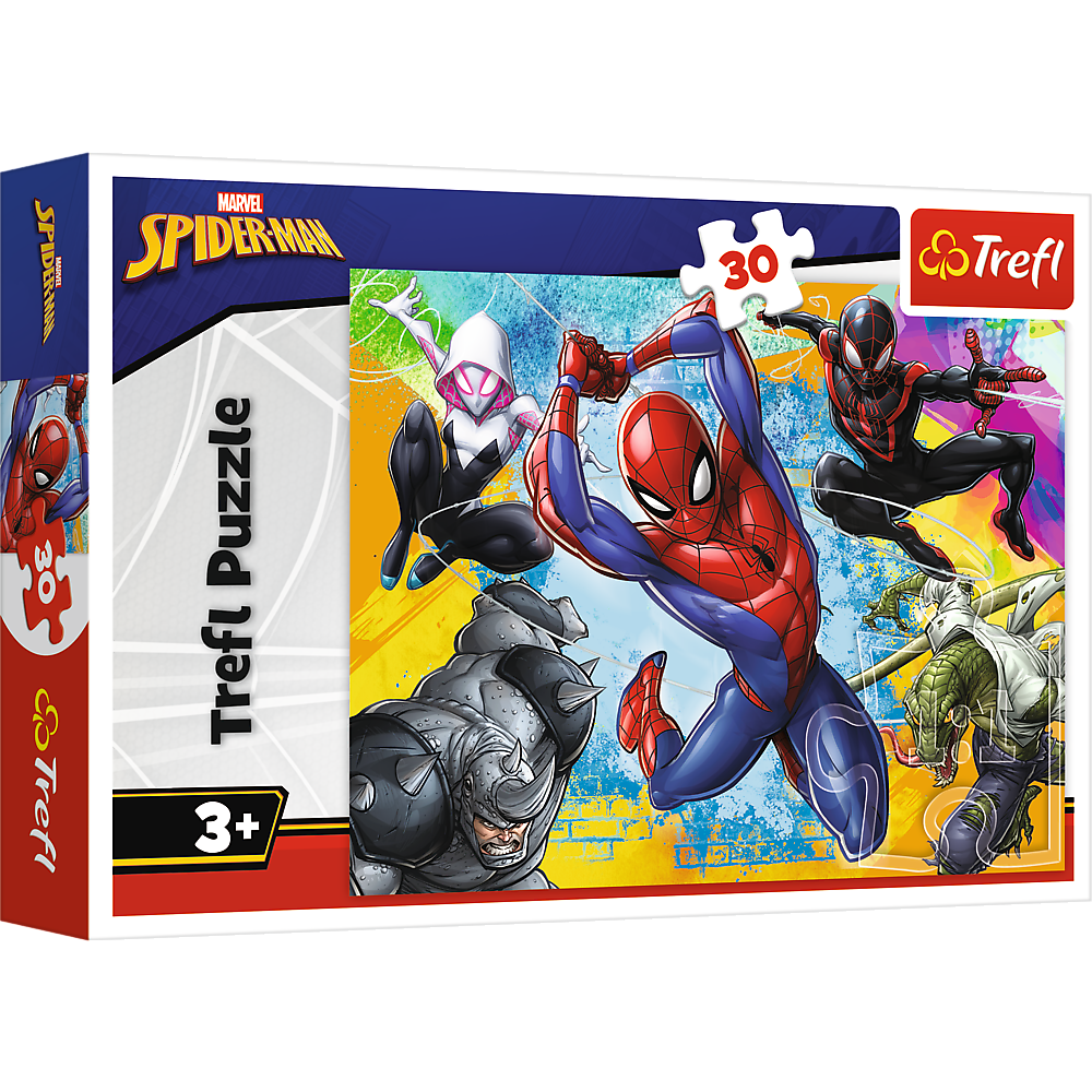007910 Puzzle 30elem. "Culorile Spiderman"
