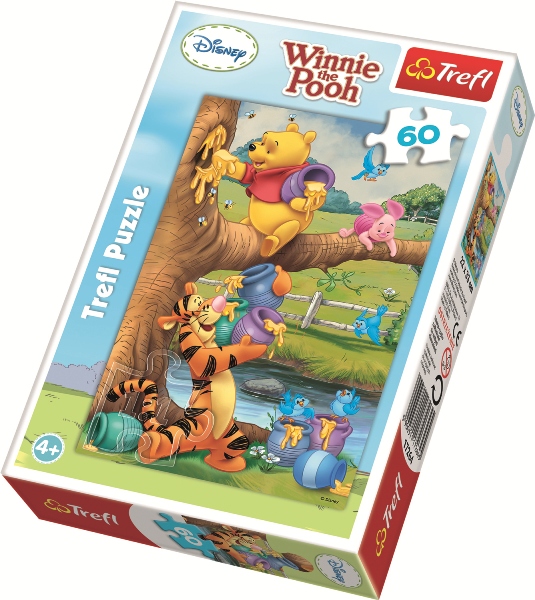 000789 Puzzle 60"Winnie si Tigrul
