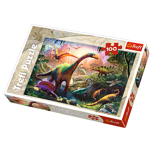 000799 Puzzle 100elem." Lumea dinozaurilor"(12K)