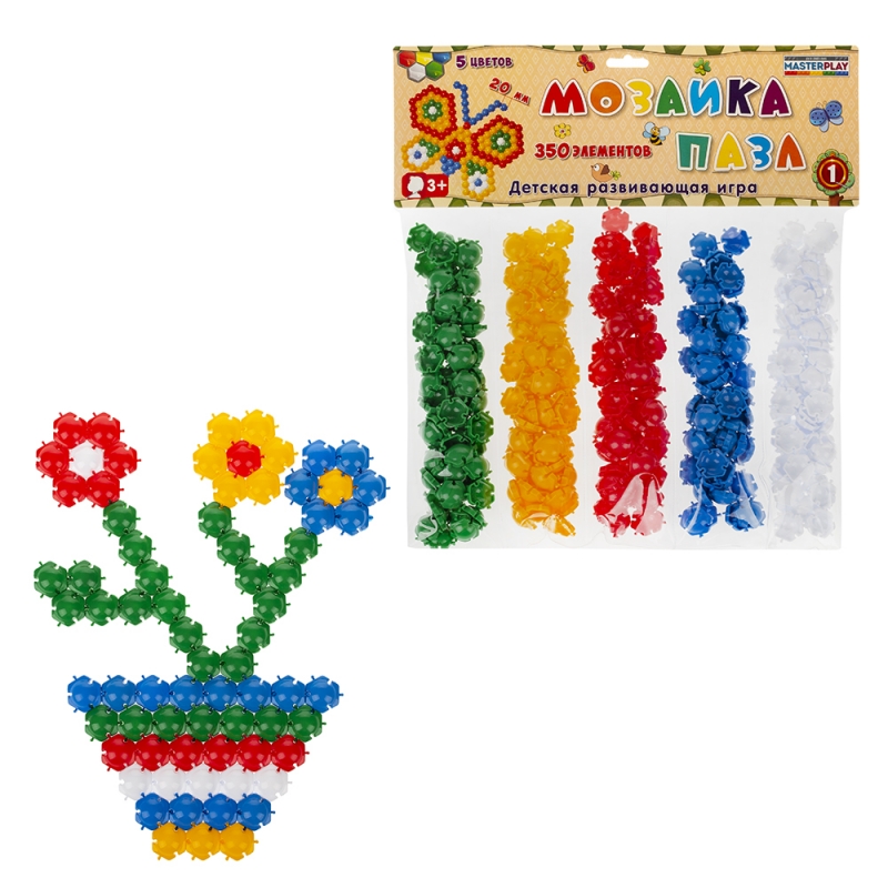 002346 Mozaica - puzzle 2cm 350pcs