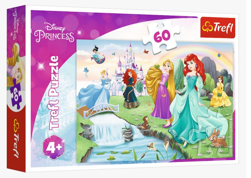 000794 Puzzle 60elem. "Printesele"