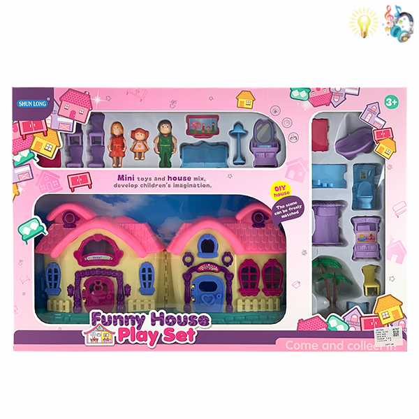 003341 Casuta cu accesorii cu muzica si lumini