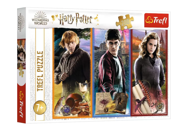 000805 Puzzle 200 elem."In lumea magiei,Harry Potter"