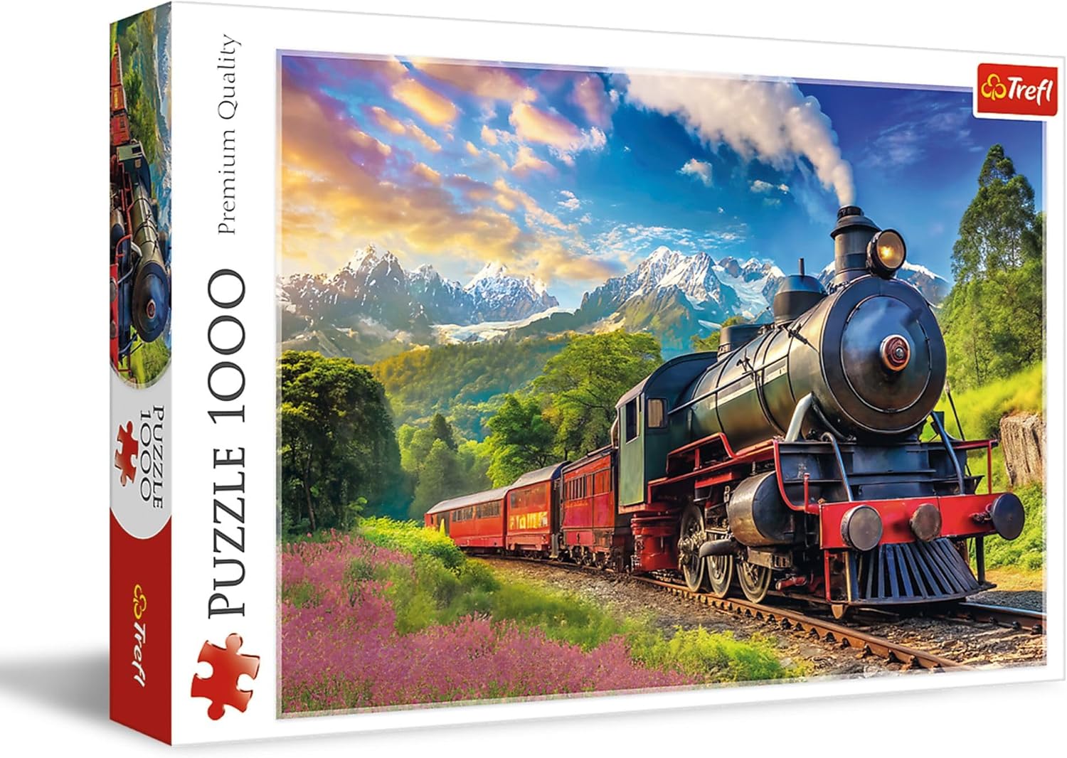 007844 Puzzle 1000"Calatorie cu trenul"