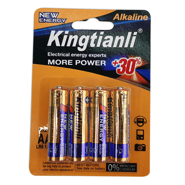 002780 Set baterii alcaline AA (4buc)