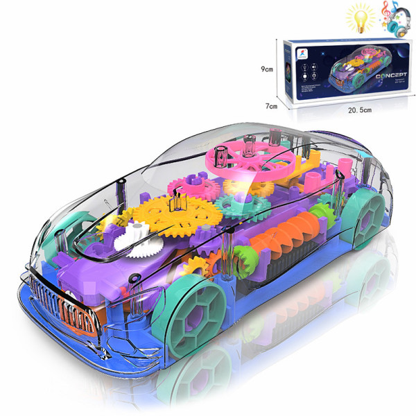008729 Masina cu muzica si lumina