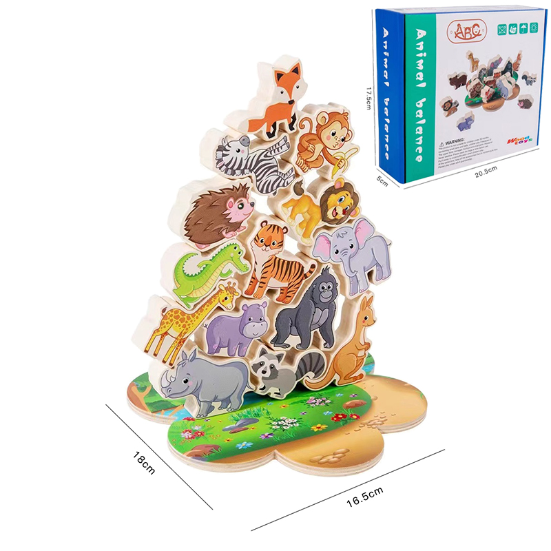 005467 Joc logic din lemn