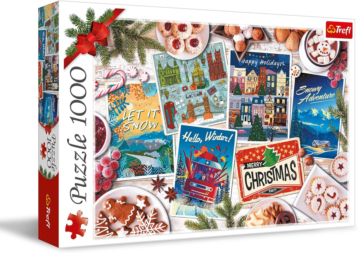 007789 Puzzle 1000 "Amintiri de iarna"