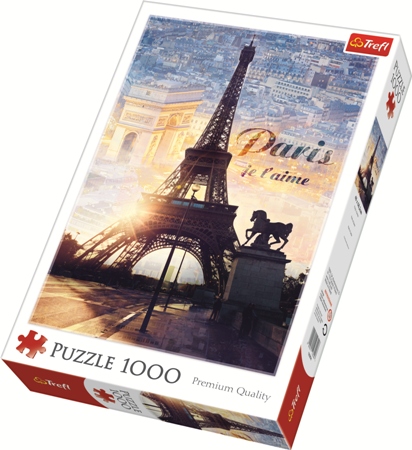 001788 Puzzle 1000 "Paris in zorii zilei"