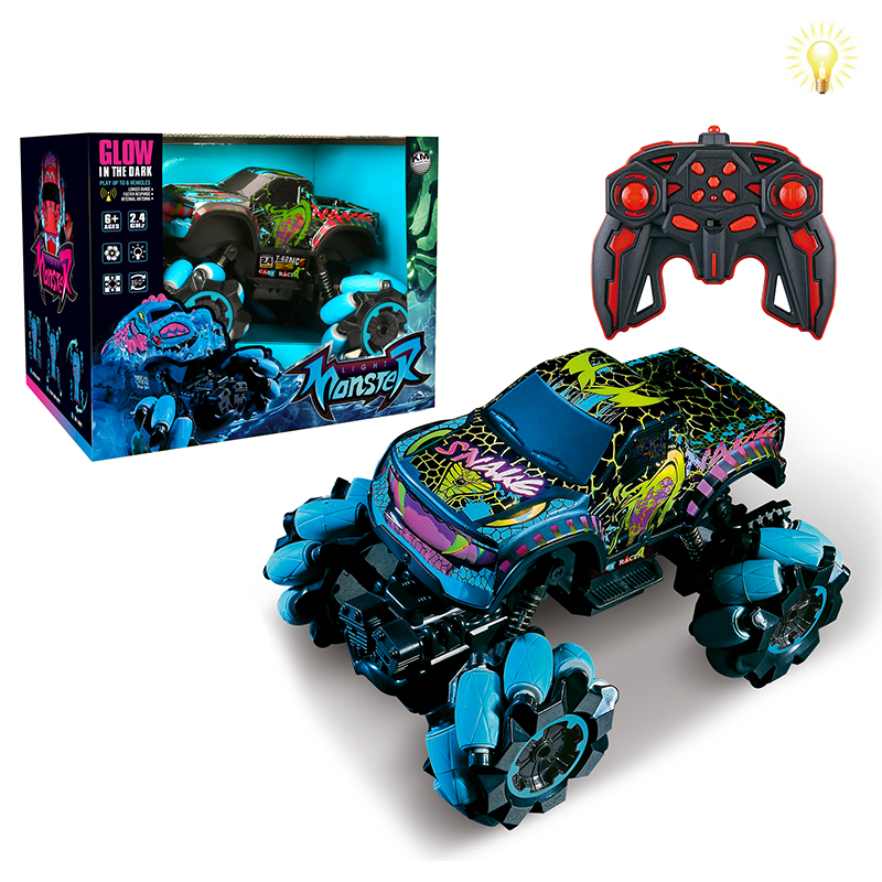 009840 Masina cu R/C cu lumina