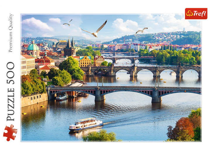 001805 Puzzle 500  "Praga"