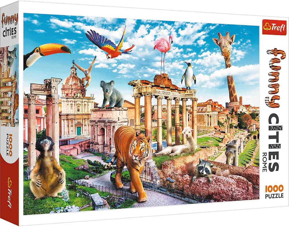 007769 Puzzle 1000 "Roma salbatica"