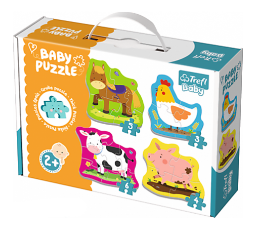 001811 Puzzle baby classic "Animale la ferma"
