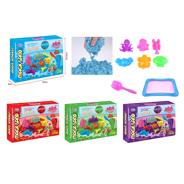 004532 Set nisip kinetic cu forme