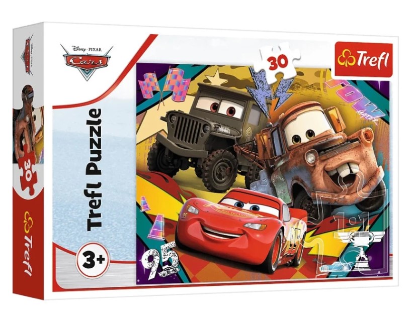 003509 Puzzle 30elem. "Cars"