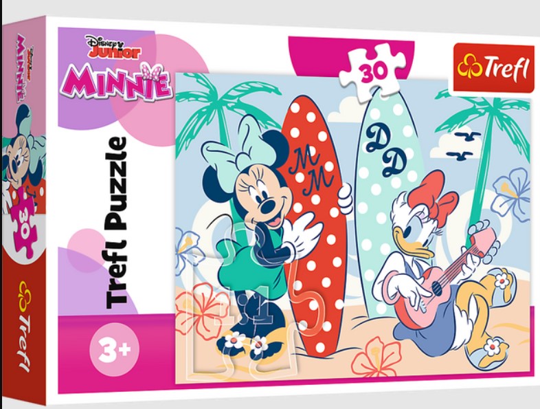 004693 Puzzle 30elem. "Minie Mouse la plimbare"
