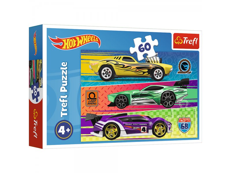 004699 Puzzle 60elem. "Hot Wheels"