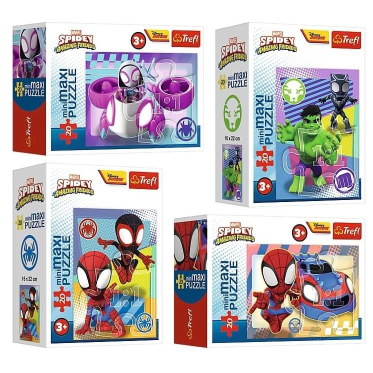 004712 Puzzle miniMaxi "Spiderman"