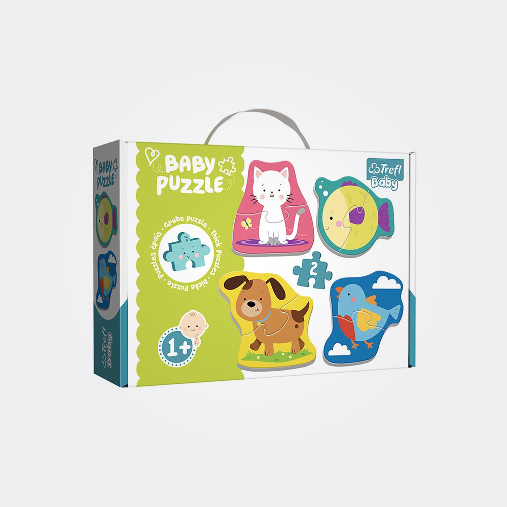 004713 Puzzle baby classic "Animalele"