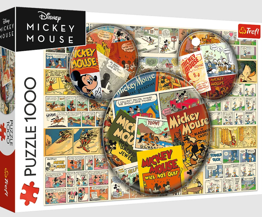 007807 Puzzle 1000 "Comic Mickey Mouse"