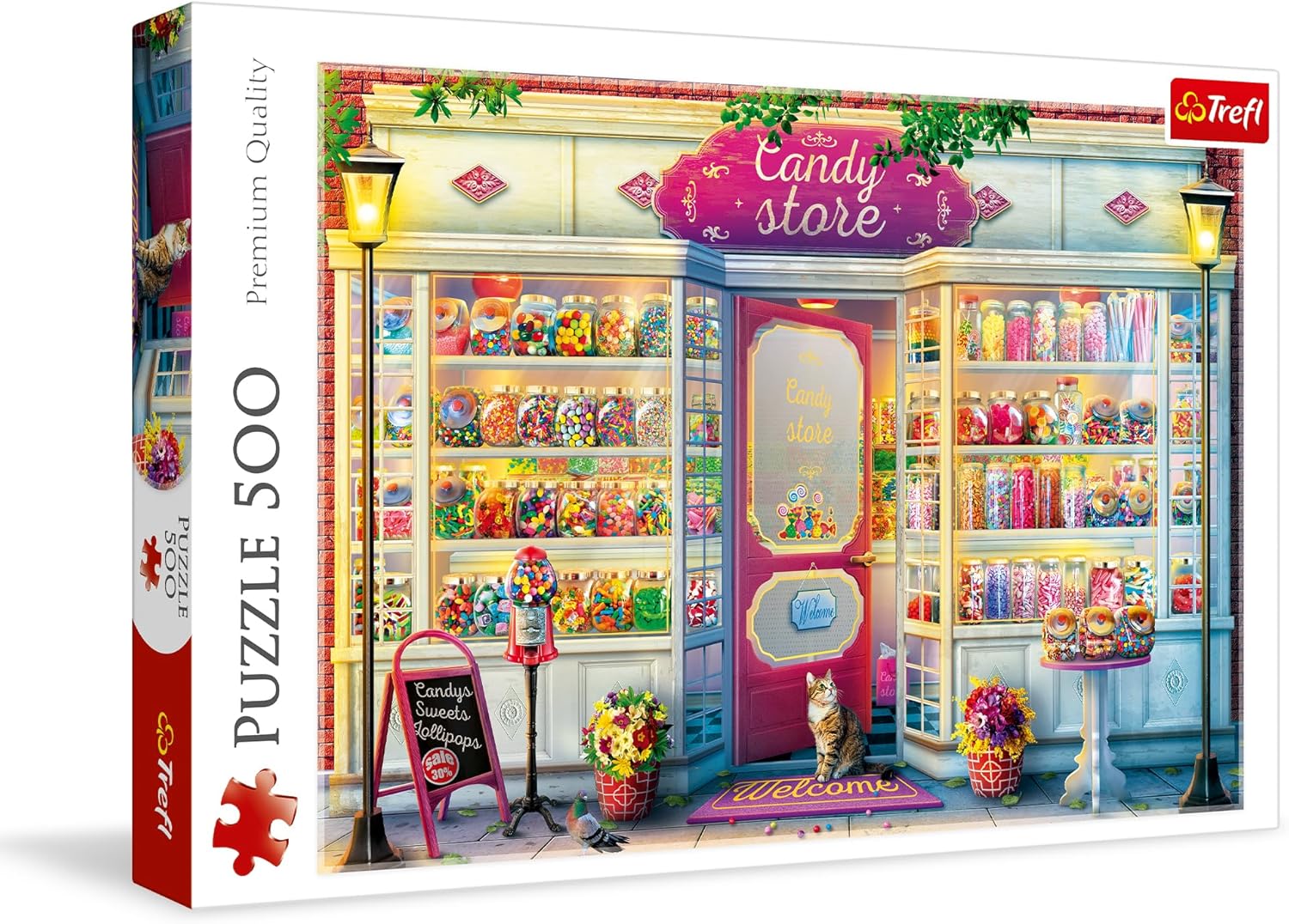 007878 Puzzle 500 "Magazin de bomboane"