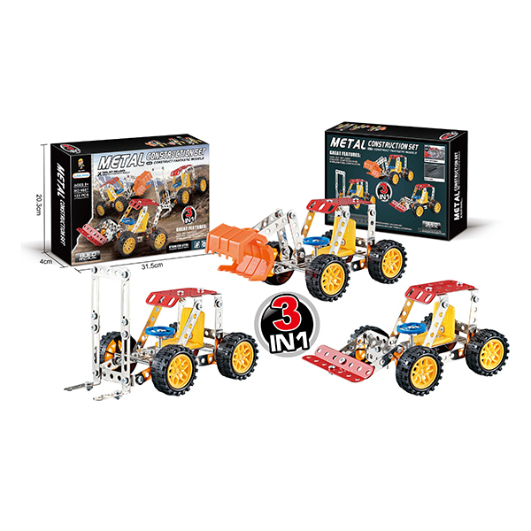 000674 Constructor din metal (112 piese)